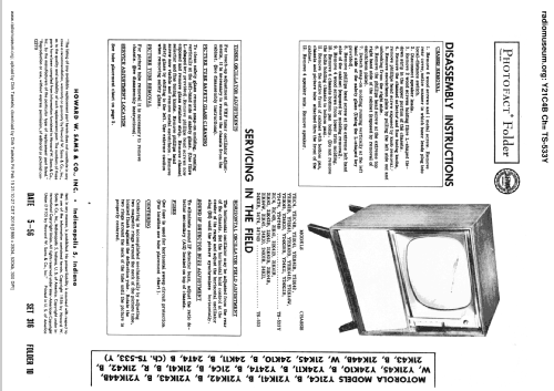 Y21K51BA Ch= TS-533Y; Motorola Inc. ex (ID = 2360396) Television