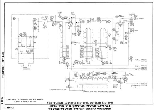 Y21T58BG Ch= RTS-544Y; Motorola Inc. ex (ID = 885209) Television