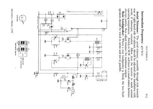 77M; Motorola; London (ID = 721122) Car Radio