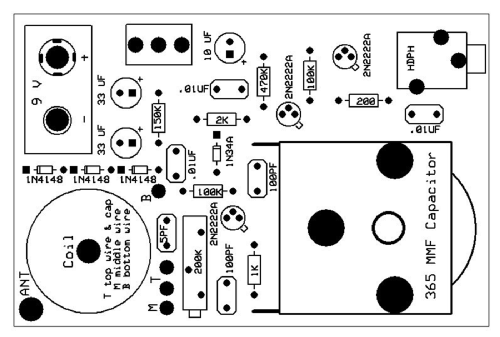 3 Transistor Shortwave Radio ; MTM Scientific, Inc. (ID = 2798318) Kit