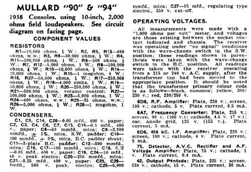 90; Mullard Radio (ID = 1940434) Radio