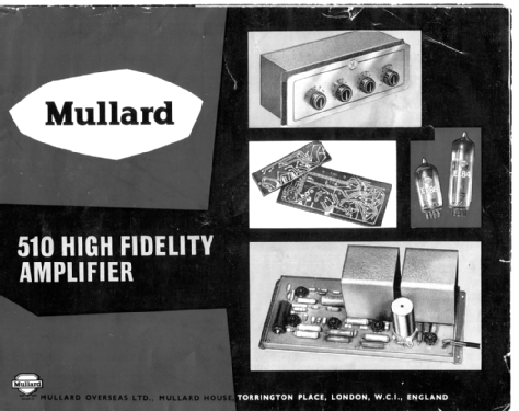 High Fidelity Amplifier 510; Mullard Wireless, (ID = 2642499) Ampl/Mixer