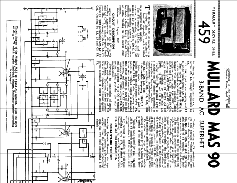 MAS90; Mullard Wireless, (ID = 1307845) Radio