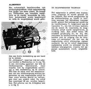 Alibiphon VA58/11; Müller, Willy: (ID = 2670957) Telephony