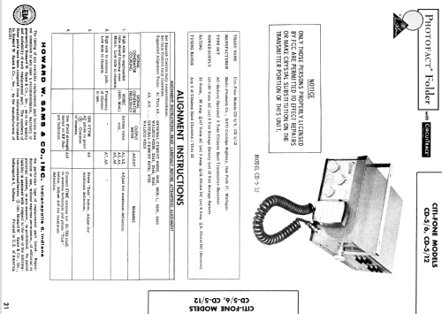 Citi-Fone CD-5/12; Multi-Products (ID = 525205) Citizen