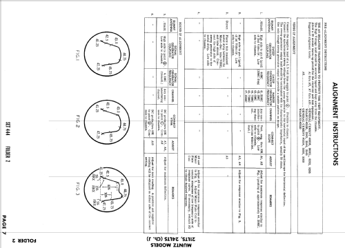 24LTS Ch= J; Muntz TV Inc.; (ID = 889981) Television