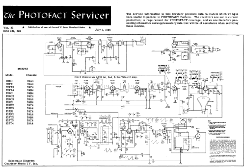 327T3 Ch= 39C4; Muntz TV Inc.; (ID = 2300231) Television