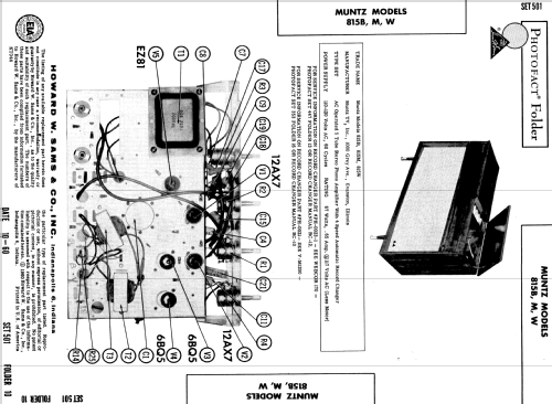 815M ; Muntz TV Inc.; (ID = 525382) Ampl/Mixer