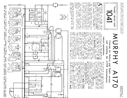 A170R; Murphy Radio Ltd.; (ID = 1016777) Radio