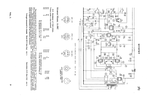 A188C; Murphy Radio Ltd.; (ID = 545397) Radio