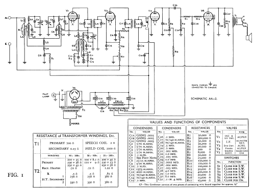 A4 ; Murphy Radio Ltd.; (ID = 198220) Radio