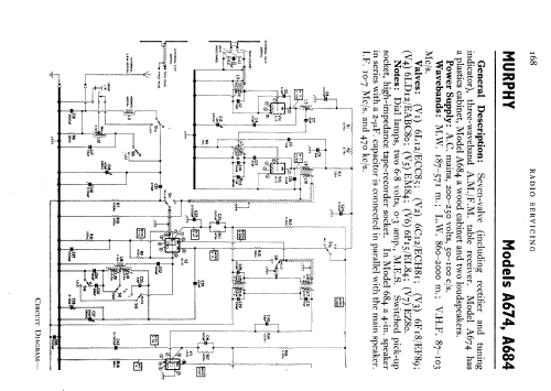 A674; Murphy Radio Ltd.; (ID = 597936) Radio