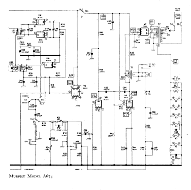 A674; Murphy Radio Ltd.; (ID = 597937) Radio