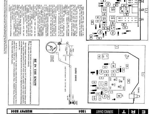 AM/FM Portable Radio B844; Murphy Radio Ltd.; (ID = 2294727) Radio