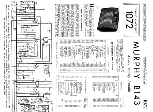 B143; Murphy Radio Ltd.; (ID = 2280331) Radio