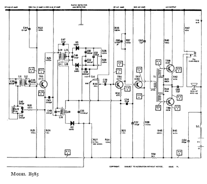 B585; Murphy Radio Ltd.; (ID = 721128) Radio