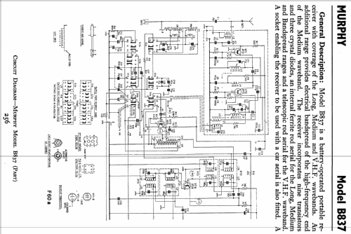 B837; Murphy Radio Ltd.; (ID = 810852) Radio