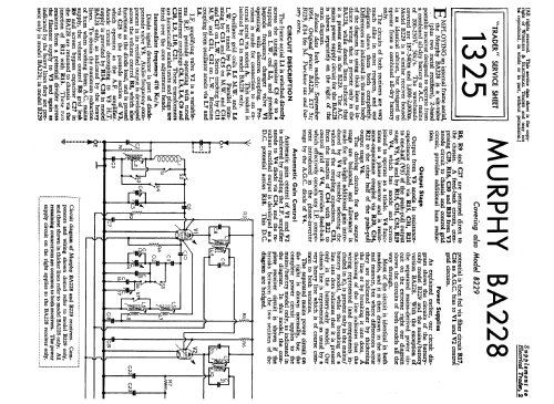 BA 228; Murphy Radio Ltd.; (ID = 1444861) Radio