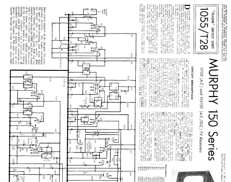 V150; Murphy Radio Ltd.; (ID = 1018133) Television