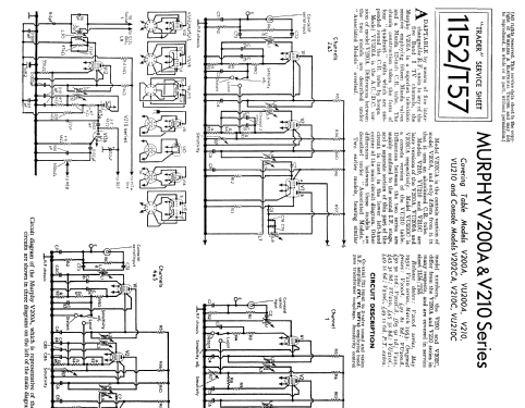 V202CA; Murphy Radio Ltd.; (ID = 2280687) Television