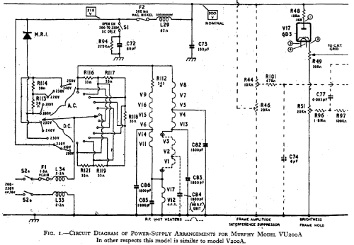 V210; Murphy Radio Ltd.; (ID = 1877637) Televisore