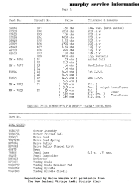 Magna M101; Murphy Brand, Westco (ID = 2841084) Radio