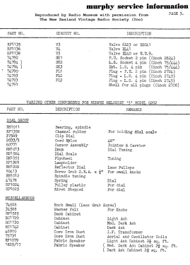 Murphy Melodist 5 G202; Murphy Brand, Westco (ID = 2841451) Radio