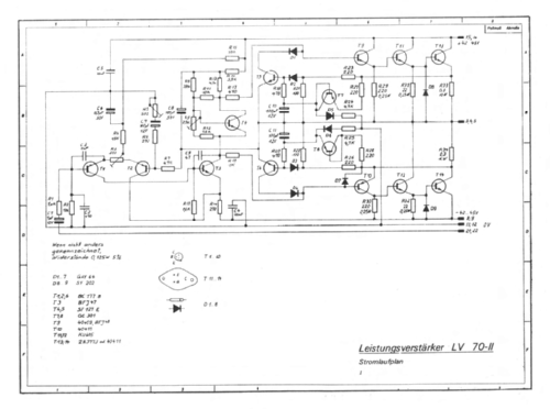 Leistungsverstärker LV70; Musikelectronic (ID = 2407957) Ampl/Mixer