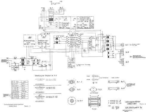 Leistungsverstärker V940; Musikelectronic (ID = 2532842) Ampl/Mixer