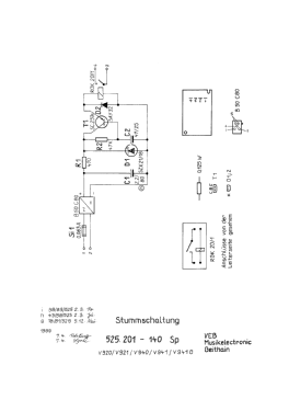 Leistungsverstärker V941; Musikelectronic (ID = 2811532) Ampl/Mixer