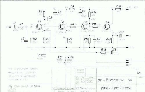 Mischverstärker V910; Musikelectronic (ID = 1044084) Ampl/Mixer