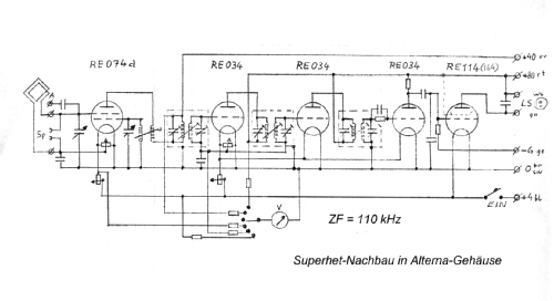 Superhet ; Nachbau und REPLIKA (ID = 655707) Radio