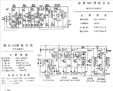 Hongxing 红星 601; Nanjing 南京东方无线... (ID = 804631) Radio