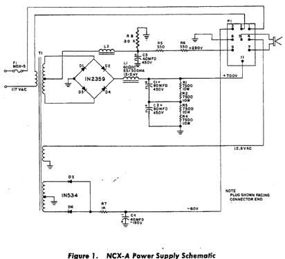 Power Supply NCX-A; National Company; (ID = 1095946) Strom-V