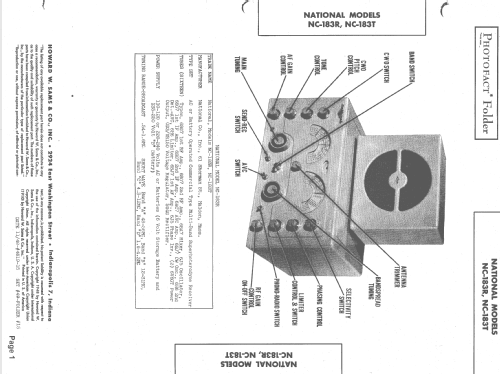 NC-183R; National Company; (ID = 1422970) Amateur-R