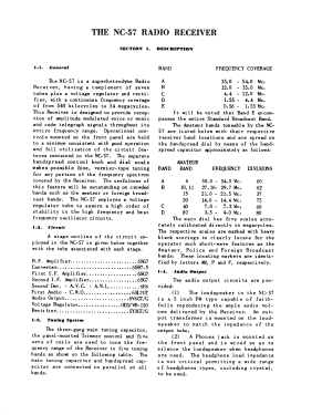 NC-57B; National Company; (ID = 3058612) Amateur-R