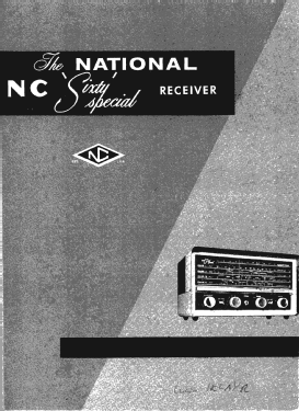 Sixty Special NC-60; National Company; (ID = 3059282) Amateur-R