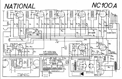 NC-100A; National Company; (ID = 22759) Amateur-R