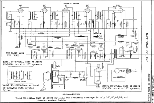 NC-100XA; National Company; (ID = 689735) Amateur-R