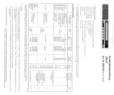 Oslo Körting Ch= 33341 Art. Nr. 826/219; Neckermann-Versand (ID = 2596024) Radio