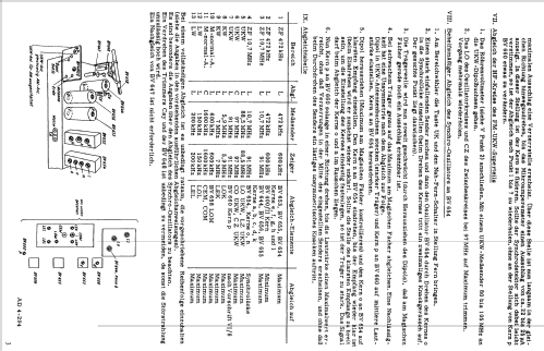 Luxus Syntektor Art. Nr. 111/27 Ch= AD 2-282g / AD 2-332g; Neckermann-Versand (ID = 15483) Radio