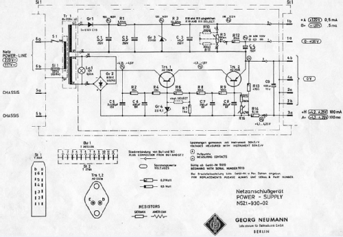 Zarge für 2 Netzteile N52t; Neumann, Georg, (ID = 1978120) Power-S