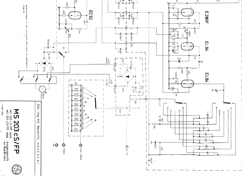 Meßsender MS203cS/FP; Neuwirth, Dipl.-Ing. (ID = 1938800) Equipment