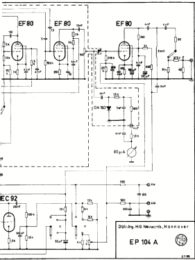 Prüfsender EP 104 A; Neuwirth, Dipl.-Ing. (ID = 2965332) Equipment