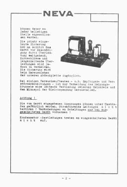 Netzgleichrichter 1004; NEVA, Dr. Vatter KG; (ID = 3044161) teaching