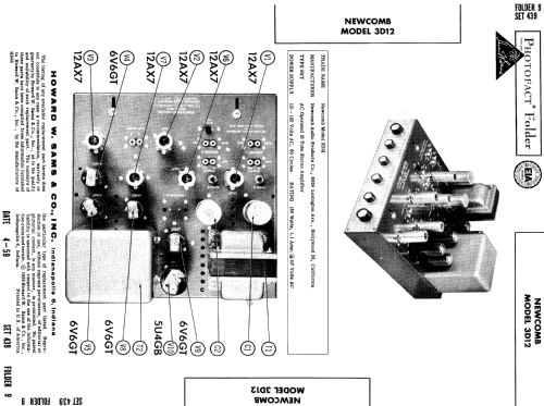 3D12 ; Newcomb Audio (ID = 637808) Ampl/Mixer