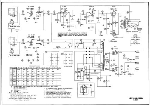 E-25M ; Newcomb Audio (ID = 689804) Ampl/Mixer