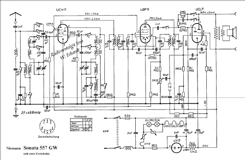 Sonata 557GW; Niemann & Co., (ID = 388502) Radio