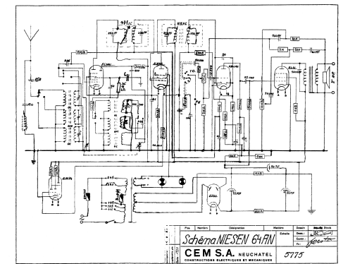 64AN; Niesen, (ID = 2588649) Radio