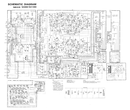 Integrated Stereo Amplifier NA-1090; Nikko Electric (ID = 2111041) Ampl/Mixer